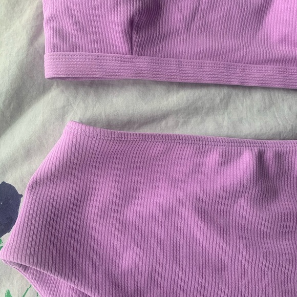SOLD Zaful purple high waisted bikini - Picture 3 of 5